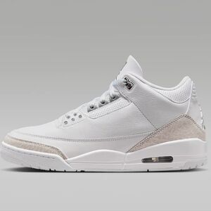 White and Light Grayish Sneakers